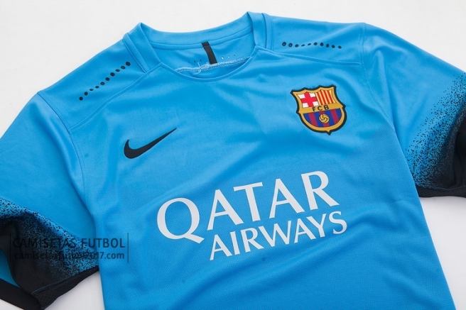camiseta del barcelona color turquesa
